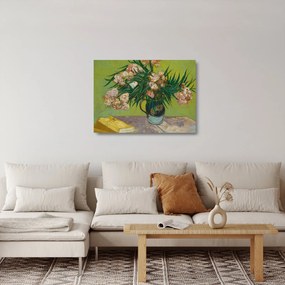 Üveg kép - Vincent van Gogh, Oleanders, reprodukciók (70x50 cm)
