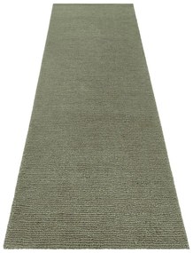 Supersoft sötétzöld szőnyeg, 80 x 250 cm - Mint Rugs