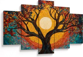 Kép - Nap az élet fájának koronájában (150x105 cm)