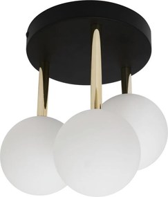 ZUMA LINE 5644 ALI Glamour Mennyezeti Lámpa Fekete, Arany G9 IP20