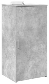 tároló szekrény betonszürke 50x45x103,5 cm szerelt fa