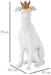 Poligyanta szobor 33 cm Dog – Mauro Ferretti