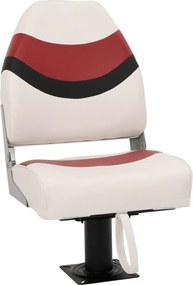 vidaXL 4 részes magas háttámlás összecsukható hajóülésszett