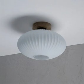 Mennyezeti lámpa HARMA WOOD 1xE27/15W/230V tölgy/fehér Ø 30 cm