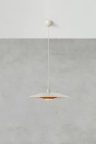 Markslöjd 108877 - Kábeles függőlámpa PINY 1xE27/60W/230V, átmérő 57 cm, bézs
