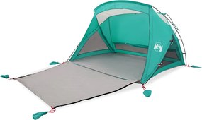 vidaXL 2 személyes tengerzöld vízálló strandsátor