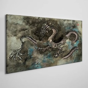 Vászonkép Ázsiai fantasy sárkány