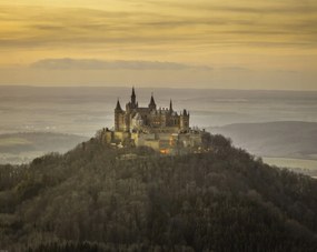 Poszter 76x60,5cm Hohenzollern kastély, Assaf Frank