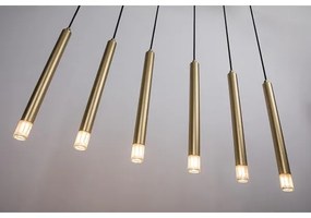 Rabalux 72363 - Csillár zsinóron RAMIRA 6xG9/5W/230V arany