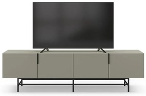 Zöldesszürke TV-állvány 200x63,5 cm Eldia – Marckeric