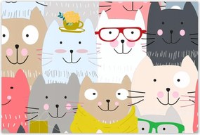 Poszterek 120x80 Cica Cicák