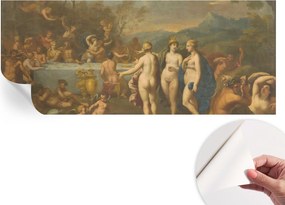 Dekoratív öntapadós fotótapéta irodába Antik lakoma 250x104 cm