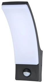 Brilagi ARCELO LED 9W 230V IP44 kültéri fali lámpa érzékelővel