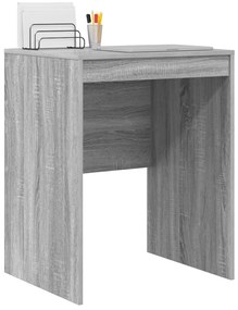 Íróasztal Szürke sonoma Forgácslap 60 x 50 x 76 cm Egyszerű