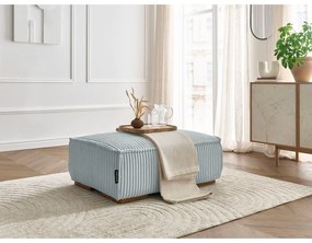 Világosszürke kordbársony lábtartó Chelsea – Bobochic Paris