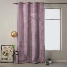 Velvet rózsaszín függöny, 140 x 275 cm - AmeliaHome
