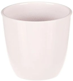 Kerámia virágtartó Terakota, átmérő 10 cm, fehér