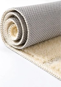 Krémszínű fürdőszobai kilépő szett 2 db-os 50x80 cm Yeni Cizgli – Foutastic