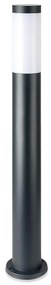 V-Tac Kültéri lámpa 1xE27/60W/230V IP44 80cm antracit 8961