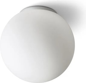 RENDL BOLLY 26 stropní opálové sklo/chrom 230V LED E27 15W IP44