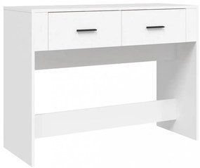 fehér szerelt fa tálalóasztal 100 x 39 x 75 cm