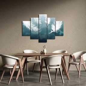 Kép - Fehér toll (150x105 cm)