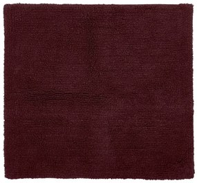 Borvörös fürdőszobai kilépő 60x60 cm Riva - Tiseco Home Studio