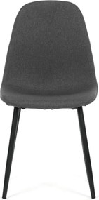 CT-V2972 GREY2 szürke szövet étkezőszék