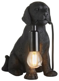Endon 107365 - Asztali lámpa PUPPY 1xE14/7W/230V fekete