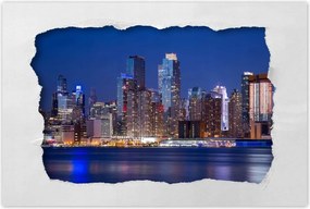 Poszterek 90x60 New York éjszaka