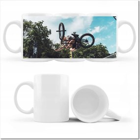 Fotó bögre Bmx Versenysport Ugrálás