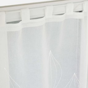 Fehér átlátszó függöny szett 2 db-os 60x90 cm Galactee – douceur d'intérieur