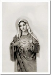 Poszterek keretben 40x60 Szűz Mária ajándék