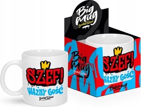 Big Mug bögre nagy kapacitású vicces Fontos vendég 800 ml