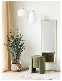 Khaki zsenília puff Walsdorf – House Nordic