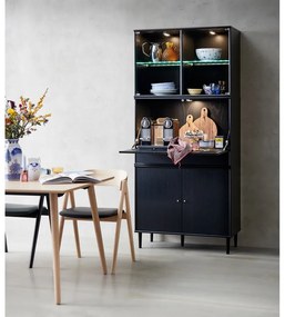 Sötétszürke bortartó szekrény 89x76 cm Mistral 004 - Hammel Furniture