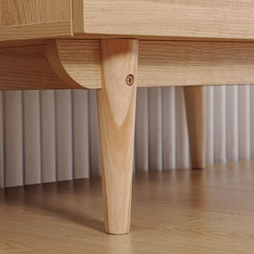 HOMCOM Felnőtt Hálószobai Ruhásszekrény 2 Ajtóval, 2 Fiókkal - 80 x 52 x 180 cm - Fa Befejezés | Aosom