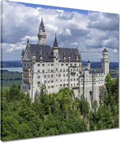 Vászonkép 50x50 Neuschwanstein kastély