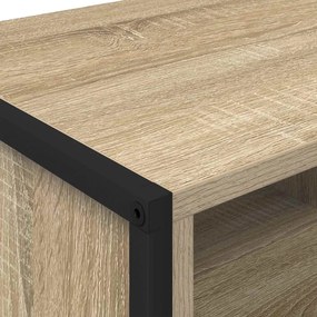 Cipőszekrény tárolóval Sonoma 60 x 35 x 44 cm Faanyag