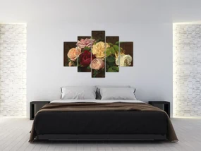 Kép - Henri Fantin-Latour, Roses de Nice on a Table, reprodukciók (150x105 cm)
