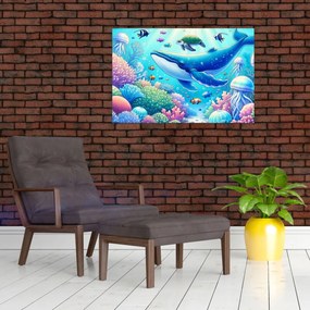 Kép – Víz alatti világ (90x60 cm)