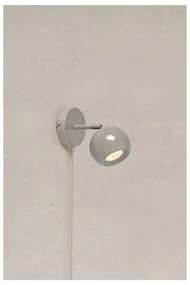 Szürkésbézs konnektorhoz csatlakoztatható fali lámpa Pop – Markslöjd