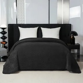 Ágytakaró 200x220 grafit steppelt elegáns kedves