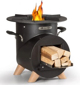 Blumfeldt Oshima Rocket Stove Camping Stove környezetbarát mobil acél