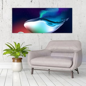 Kép - Egy bálna az űrben (120x50 cm)