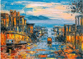Kép - Cable Car, San Francisco (70x50 cm)