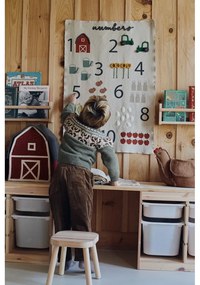 Gyerek fali dekoráció Farm Numbers – Lorena Canals