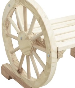 4 db tömör fenyőfa kerti szék