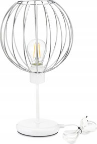 Éjjeli lámpa Loft asztali lámpa led E27 vezeték XL