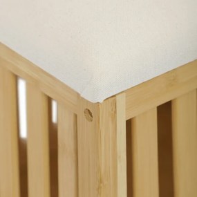 Tárolóhellyel ellátott ülőke B066 NAT, bambusz